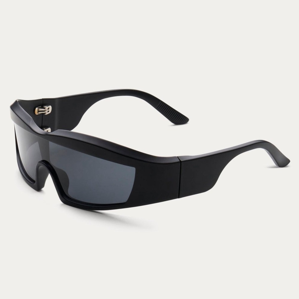 James Oro Collection III Unisex Black Brinx Wrap Around Sport Sunglasses UV400